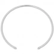 Pulsera jonc 2 anillas 190 mm de Plata 925 x1