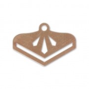 Terminal para tejido de cuentas Miyuki 11/0 Perles & co 18 mm dorado rosa|raw }}