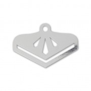 Terminal para tejido de cuentas Miyuki 11/0 Perles & co 18 mm plateado|raw }}