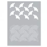 Silk Screen Graine Créative para Arcilla Polimérica 114x153mm- Motivo Wax