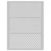 Silk Screen Graine Créative para Arcilla Polimérica 114x153mm- Motivo Graphique