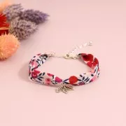 Mini dijes hojas 9 mm Chapado Chapado Plateado envejecido x10