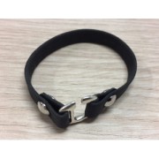 Cierres de tornillo para bisutería 8 mm para cordón 10 mm Chapado Plateado envejecido x2