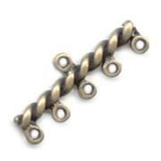 Separadores 5 vías 32x11 mm bronce x4|raw }}