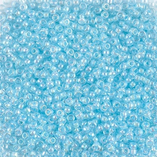 Rocalla Miyuki 11/0 278 - Crystal AB Aqua Lined x8g
