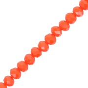 Redondas planas facetadas 6x4.5 mm Light Coral x40cm|raw }}