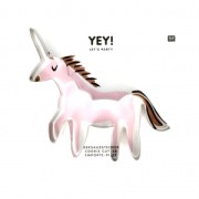 Cortado de Moldeado - YEY - 12x11 cm Unicornio x1