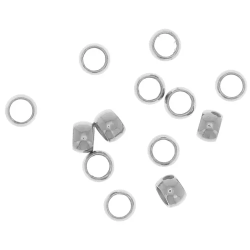 Chafas tubos 2x2 mm de  Acero inox 303L x25