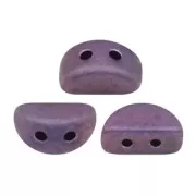 Cuentas de vidrio Kos® por Puca® 6x3 mm Opaque Luster Amethyst x10g