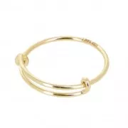 Anillo jonc ajustable Gold filled  Talla 51 à 56 x1