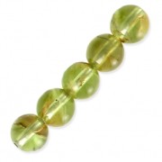 Cuentas Cuentas redondas 5.5  mm en Gemas Peridoto x15|raw }}
