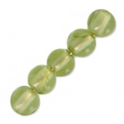 Cuentas Cuentas redondas 3 mm en Gemas Peridoto x25|raw }}