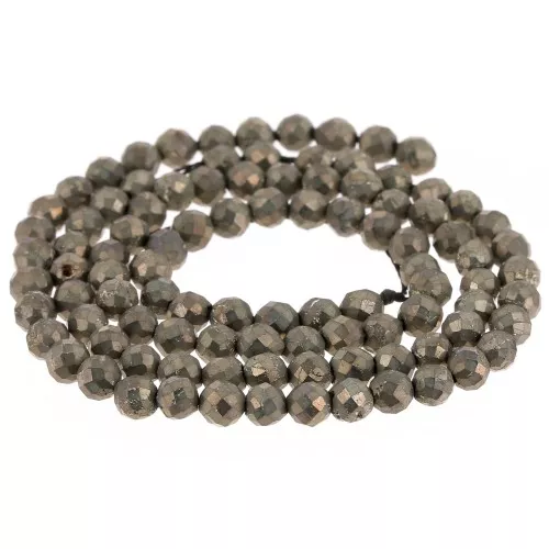 Hilo Cuentas 33 Cm Cuentas De Malaquita Natural Facetadas 2.5mm | Collar De 33cm | Para Joyería Handmade Collar Malaquita Facetada Eklavya