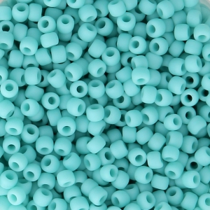 Rocalla Toho 11/0 TO11R55F - Opaque Frosted Turquoise x8g