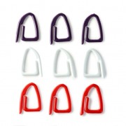 Imperdibles de plástico x21