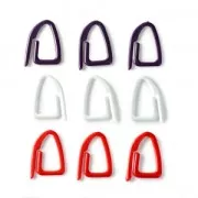 Imperdibles de plástico x21