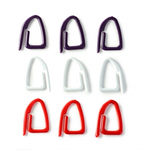 Imperdibles de plástico x21