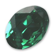 Cabuchón PureCrystal 4120 ovalado 18x13 mm Emerald