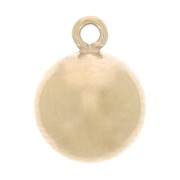 Dije con forma de bola 4 mm de Gold filled x4|raw }}