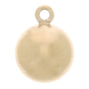 Dije con forma de bola 5 mm de Gold filled x1