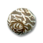 Redondo relieve flor 14 mm