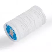Hilo para coser elástica Prym 0.5 mm Blanco x20m