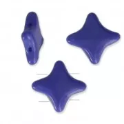 Abalorios Cuentas Star Beads by Perles & Co 11x11 mm Opaque Sapphire x30