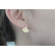 Pendientes estilo Oriental con anillas a personalizar 12 mm dorado x2