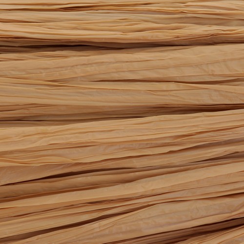 Rafia sintética para ganchillo, tejer & pasatiempos creativos- Marrón mate x20m