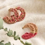 Rafia sintética para ganchillo, tejer & pasatiempos creativos- Green mate x20m