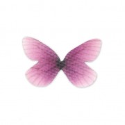 Mariposa sin agujero 30x21 mm Violet et Fuchsia x1|raw }}
