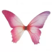 Mariposa sin agujero 50x35 mm Fucsia x1