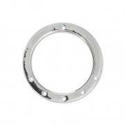 Sequin forme anneau avec 5 trous à personnaliser 20 mm de Plata 925 x1|raw }}