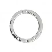 Sequin forme anneau avec 5 trous à personnaliser 20 mm de Plata 925 x1