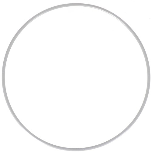 Círculo desnudo de metal para atrapasueños suspensión y lámparas 15cm Arg vieilli