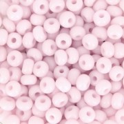 Cuentas de Rocalla Preciosa 6/0, 4 mm - Light rose opaco, 20 g