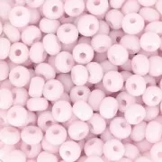Cuentas de Rocalla Preciosa 6/0, 4 mm - Light rose opaco, 20 g