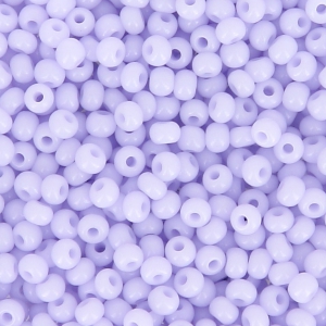 Cuentas de Rocalla Preciosa 11/0 de 2 mm - Lavanda opaca x 20 g