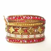 Cordón de cuero 1.5 mm Azul Claro x 1 m