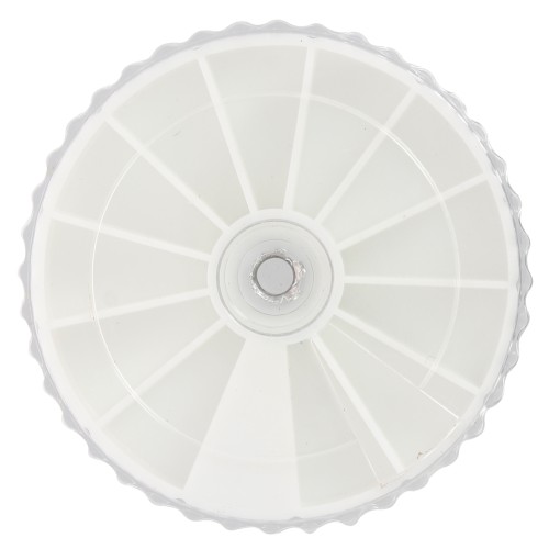 Caja de almacenaje 12 compartimientos para guardar cuentas, rocallas x1