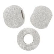 Perladas diamantadas 4mm de Plata 925 x10|raw }}
