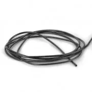 Canutillo liso para bordado para hacer broches & joyas bordadas 1 mm Black