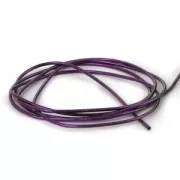 Canutillo liso para bordado para hacer broches & joyas bordadas 1 mm Morado