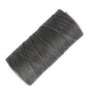 Bobina de hilo encerado Linhasita para micromacramé 0,75 mm - Gris oscuro (665) x228m|raw }}