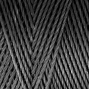 Bobina de hilo encerado Linhasita para micromacramé 0,75 mm - Gris oscuro (665) x228m