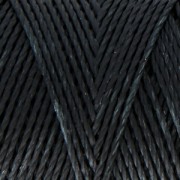 Bobina de hilo encerado Linhasita para micromacramé 0,75 mm - Gris antracita (691) x228m