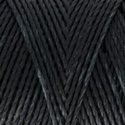 Bobina de hilo encerado Linhasita para micromacramé 0,75 mm - Gris antracita (691) x228m