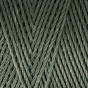 Bobina de hilo encerado Linhasita para micromacramé 0,75 mm - Verde caqui (64) x228m