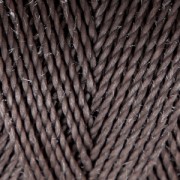 Bobina de hilo encerado Linhasita para micro macramé 1 mm - Castaño (207) x168m