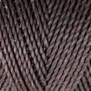 Bobina de hilo encerado Linhasita para micro macramé 1 mm - Castaño (207) x168m